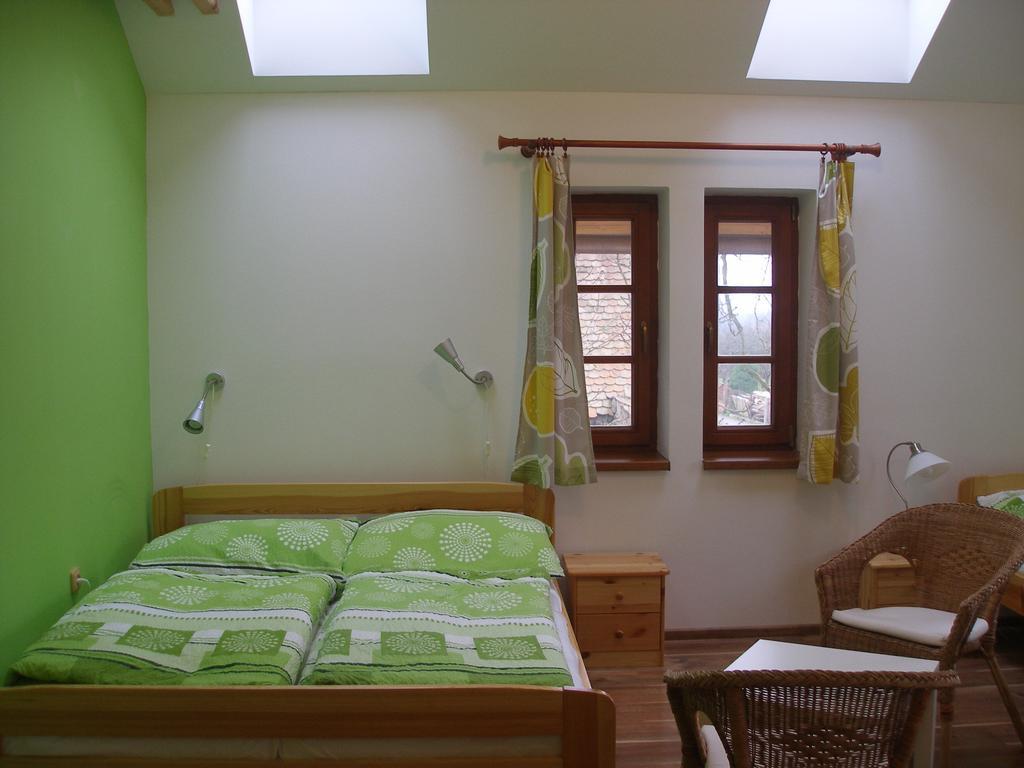 Villa Ekofarma Bily Mrak à Borohradek Chambre photo
